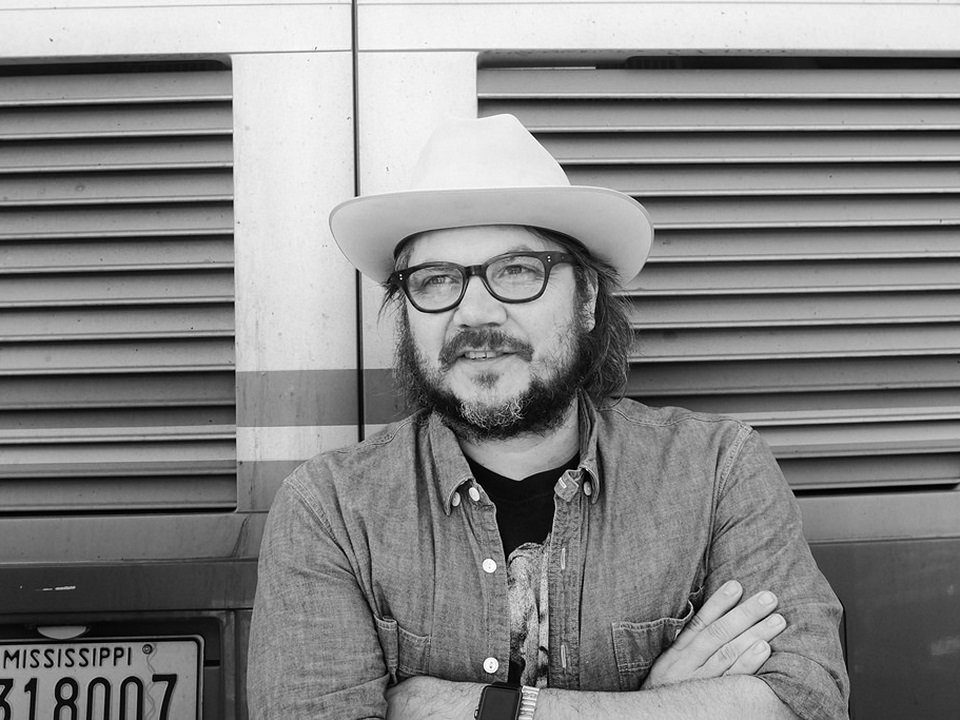 A close-up of Jeff Tweedy.