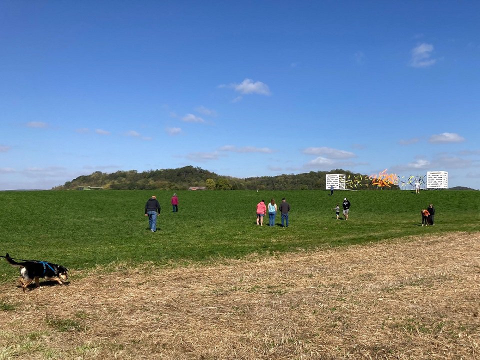 A stop along the 2024 Farm/Art DTour route.