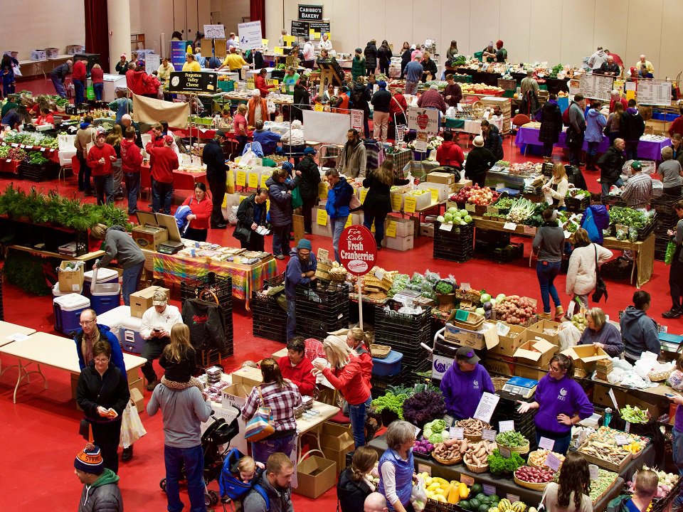 Dane County Farmers' Market moves to Monona Terrace for the holiday season.