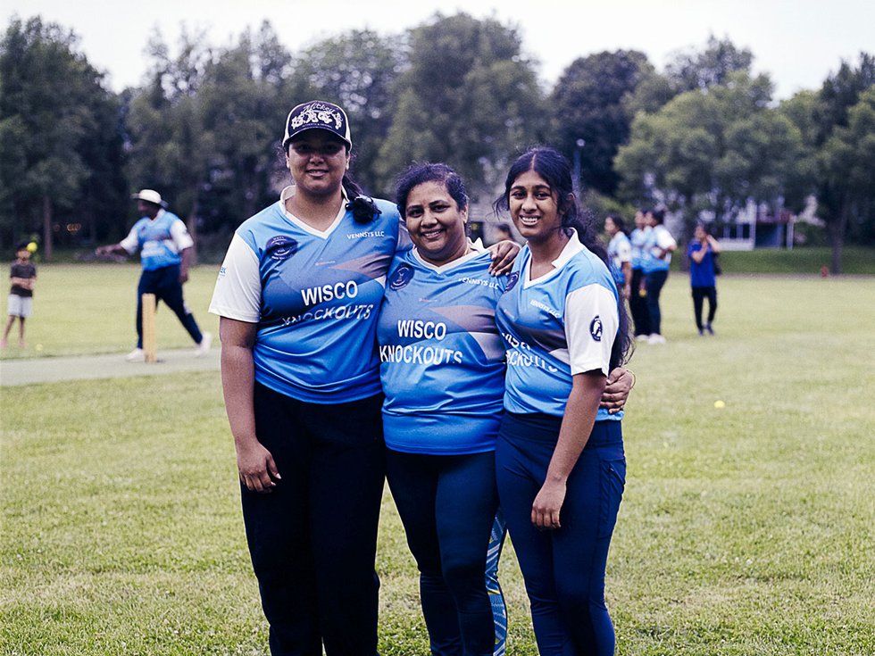 Sports-Madison-Womens-Cricket-League-Wisco-Knockouts-Prishaa-Pushpa-and-Shriya-Rajesh_crMTKosobucki-07032024.jpg