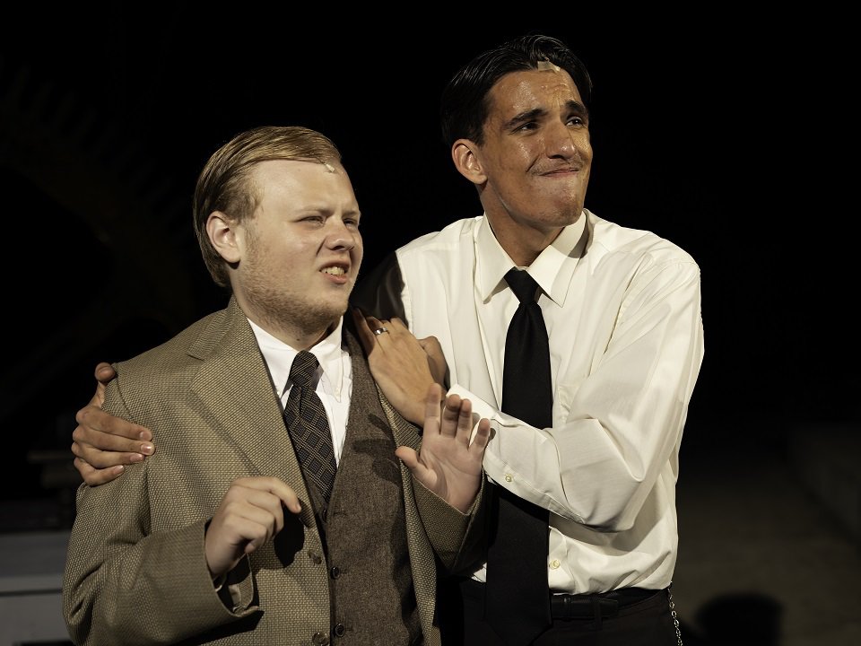 Evan Phillipi (left) and Craig Seger in "These Shining Lives."