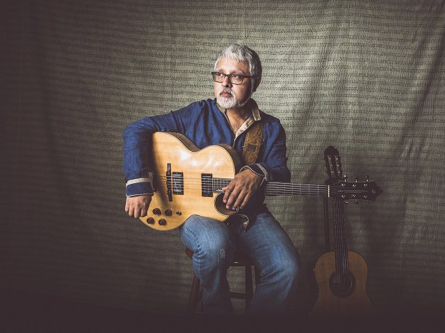 Fareed Haque and guitar.