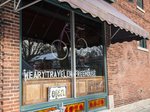 The front window of the Weary Traveler.