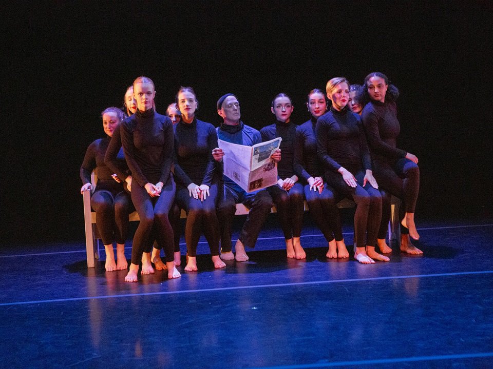 “Blue Rondo Toccato,” featuring Kanopy 2 dancers.