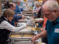 A past Thanksgiving meal at Good Shepherd Lutheran Church.