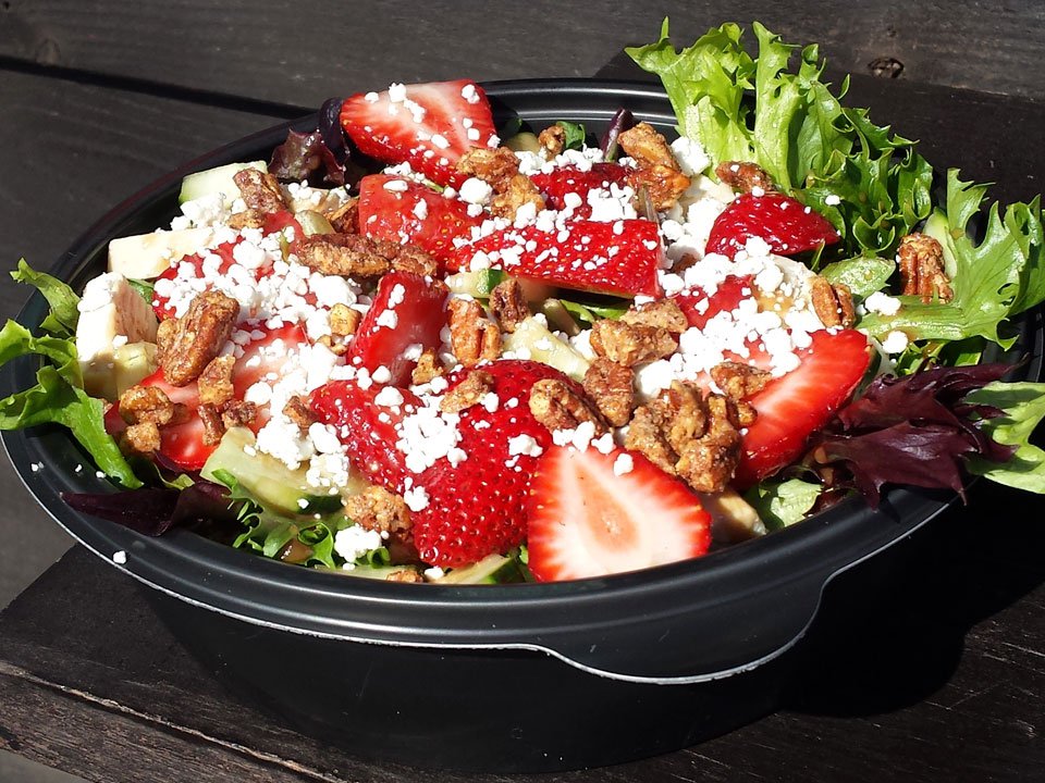 Good Food's Strawberry Love Salad.