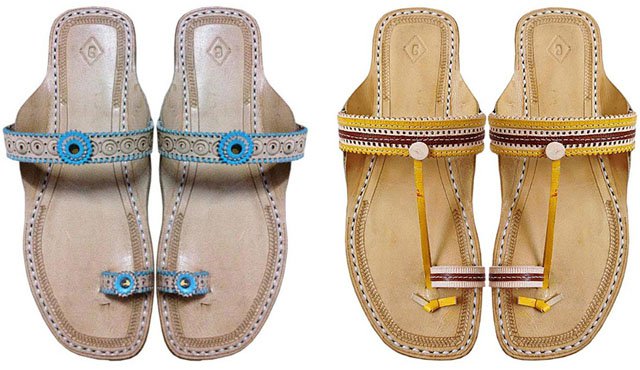 fancy kolhapuri chappal