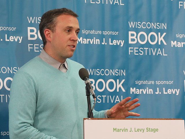 Conor Moran, director of the Wisconsin Book Festival