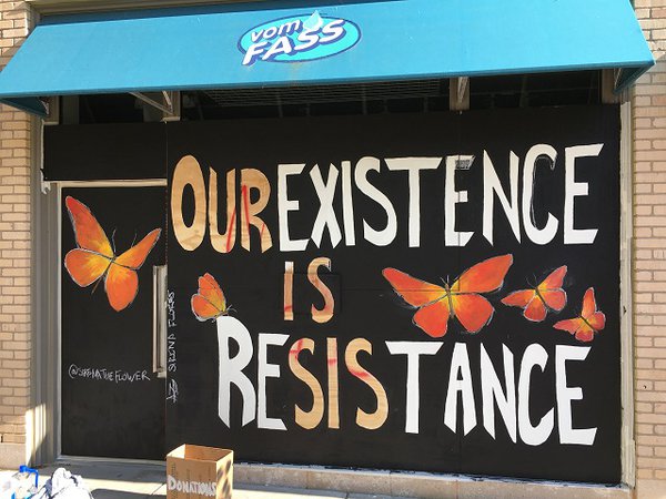Our existence is resistance, artist Sirena Kilfoy-Flores