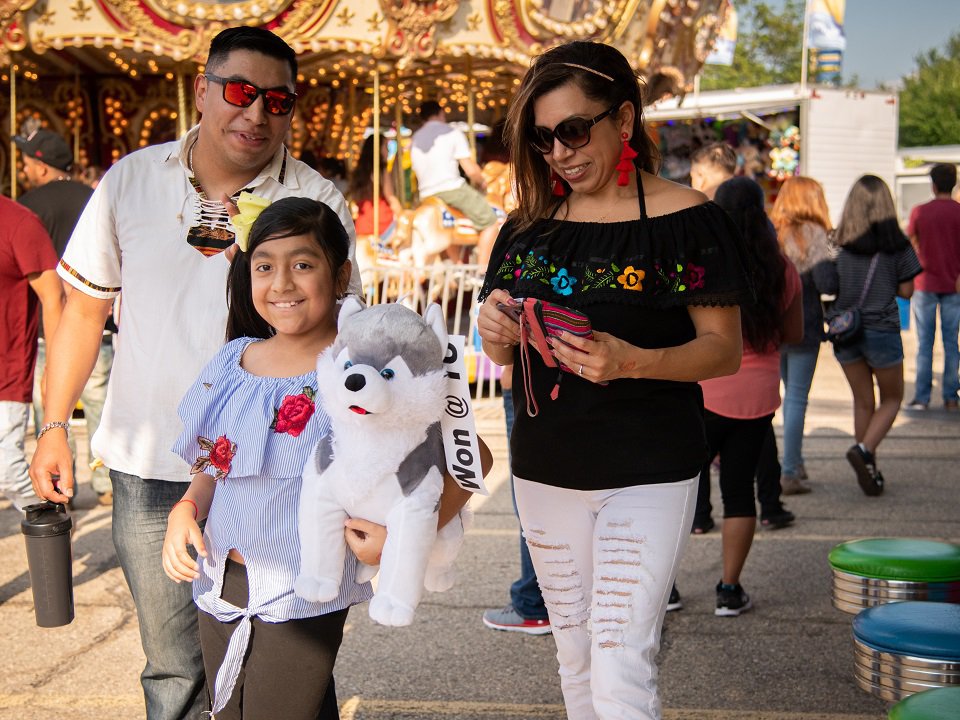 Attendees at the 2021 Dane County Fair.