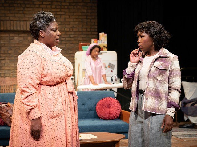 Deanna Reed-Foster, Gina Daniels and Charence Higgins in the American Players Theatre production "A Raisin in the Sun."