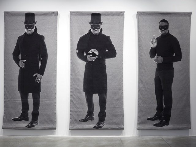 Three tapestries in "The Duppy Conqueror" series.