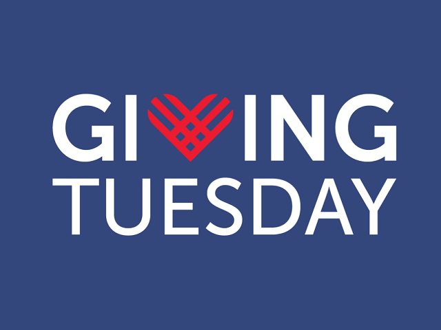 A Giving Tuesday logo.