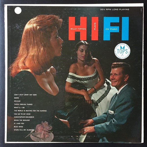 "Billy Tipton Plays Hi-Fi on Piano" LP
