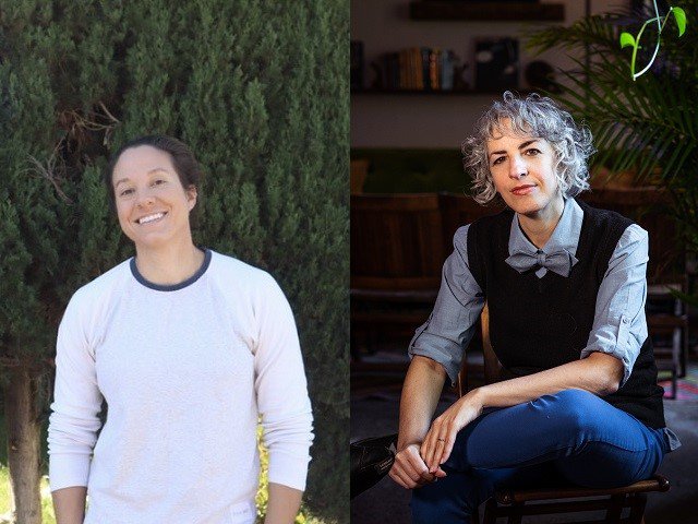 Authors Marisa Crane (left) and Jennifer Savran Kelly.