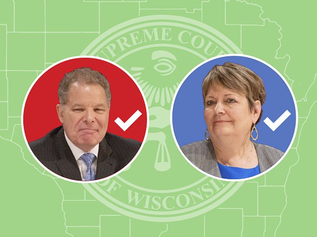 Daniel Kelly and Janet Protasiewicz will face off in the April 4th Wisconsin Supreme Court election.
