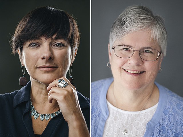 Candidates for Monona mayor 2023: Kristie Goforth and Mary O'Connor