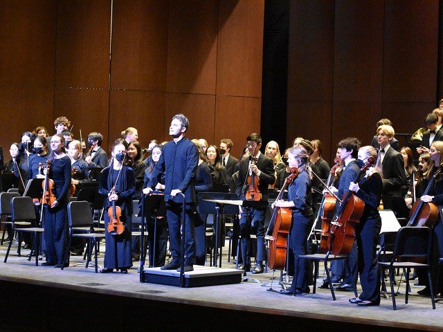 A 2023 Wisconsin Youth Symphony Orchestra performance.