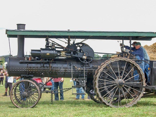 A 2022 participant at the Badger Steam and Gas Engine Club Show.