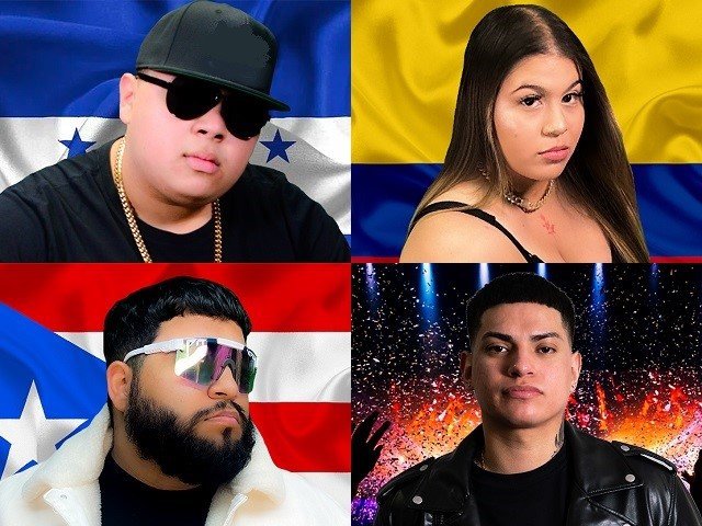 "Reggaeton Tour Night: Latin Urban Music Tribute" performers.