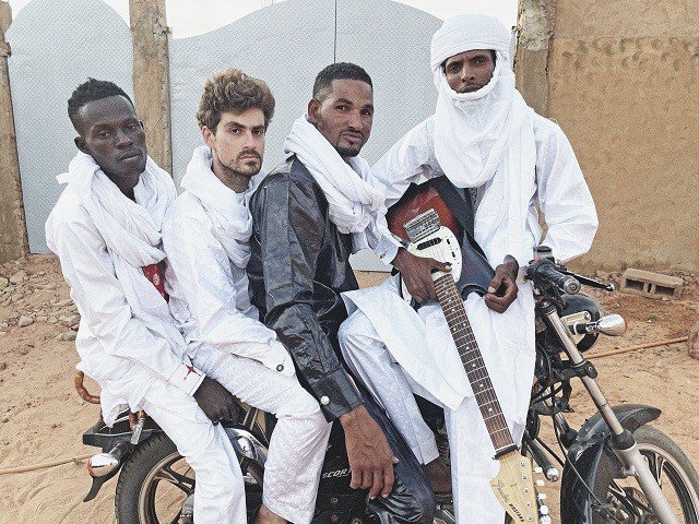 Mdou Moctar and band.