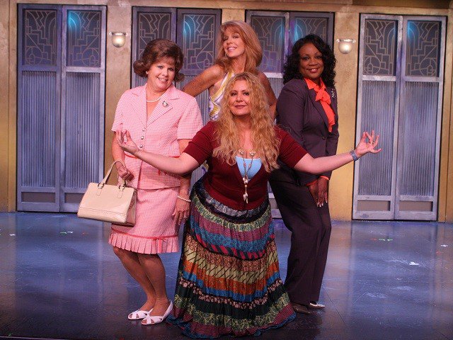 Cast members of "Menopause the Musical."