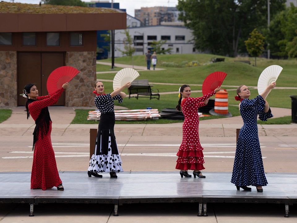 A Tania Tandias Flamenco and Spanish Dance performance.