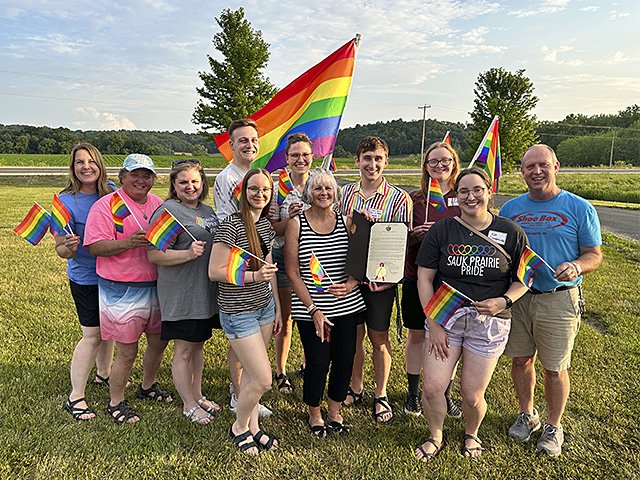 town of Berry Pride gathering June 30 2023