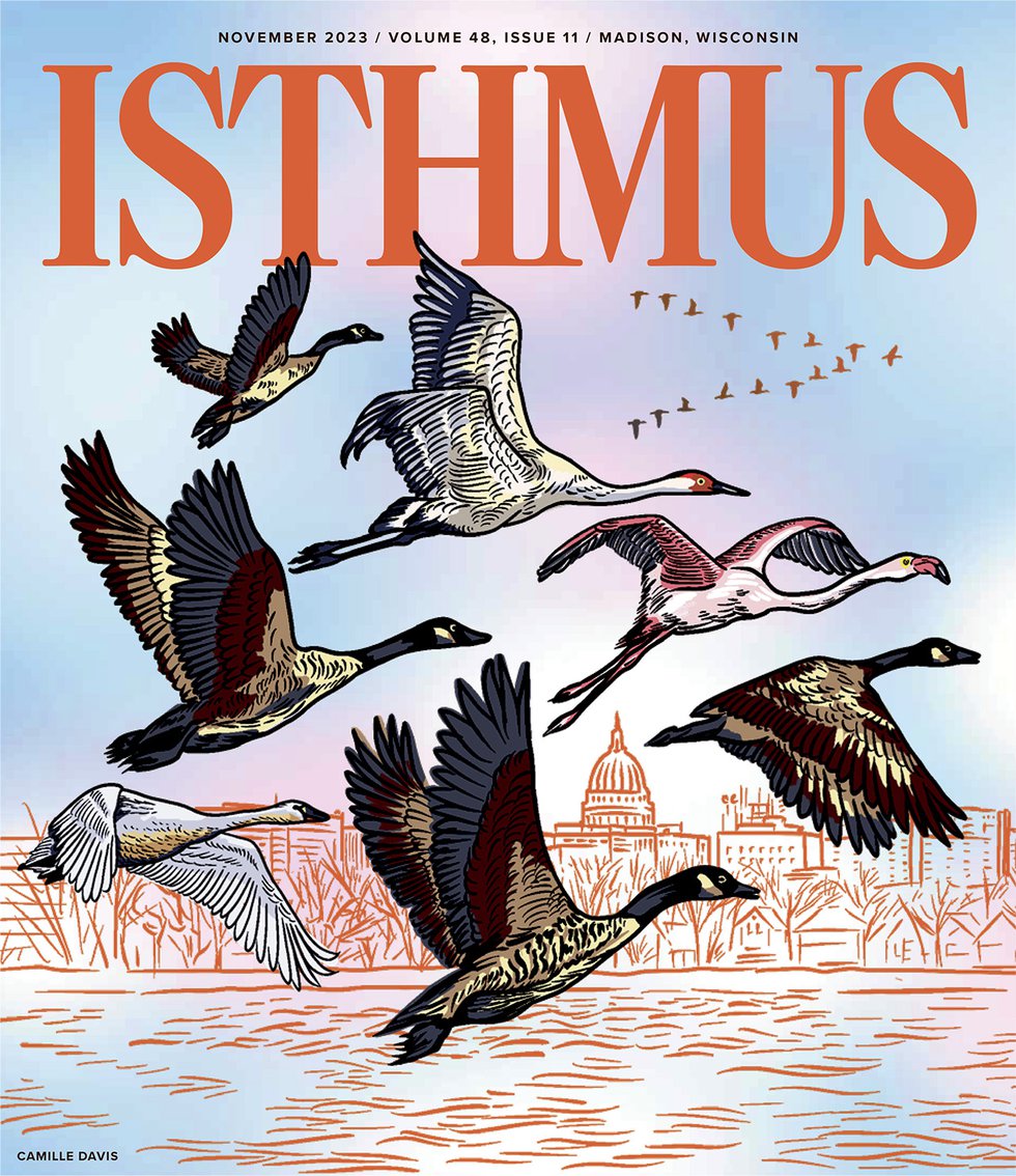Isthmus cover November 2023