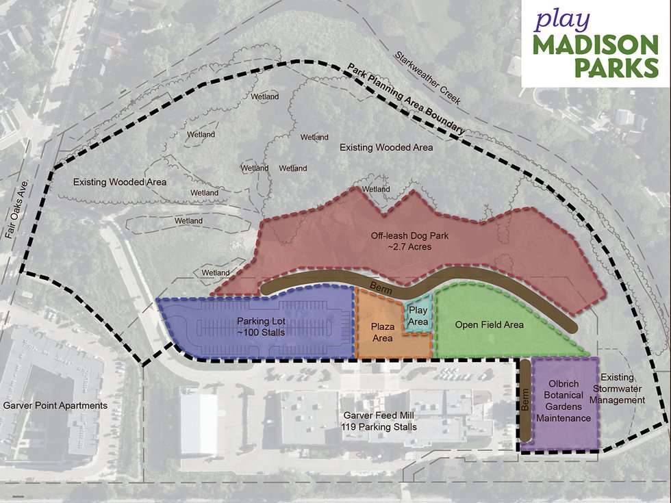 Park development plan option 2.