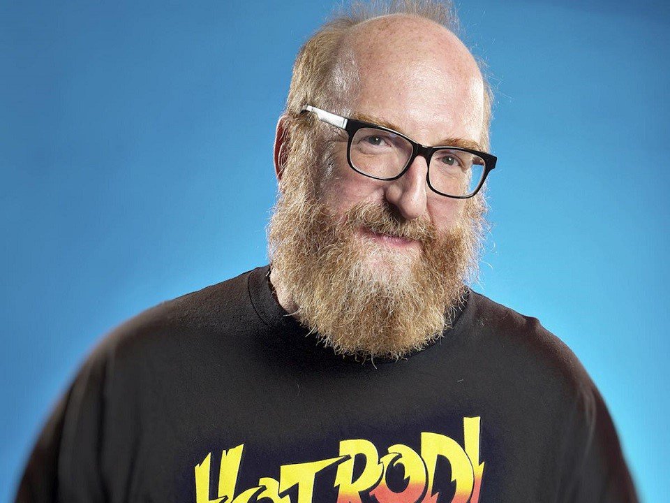 A close-up of Brian Posehn.