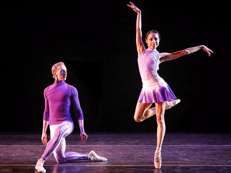 Madison Ballet dancers in "Guitar Concerto," choreographed by Ja' Malik.