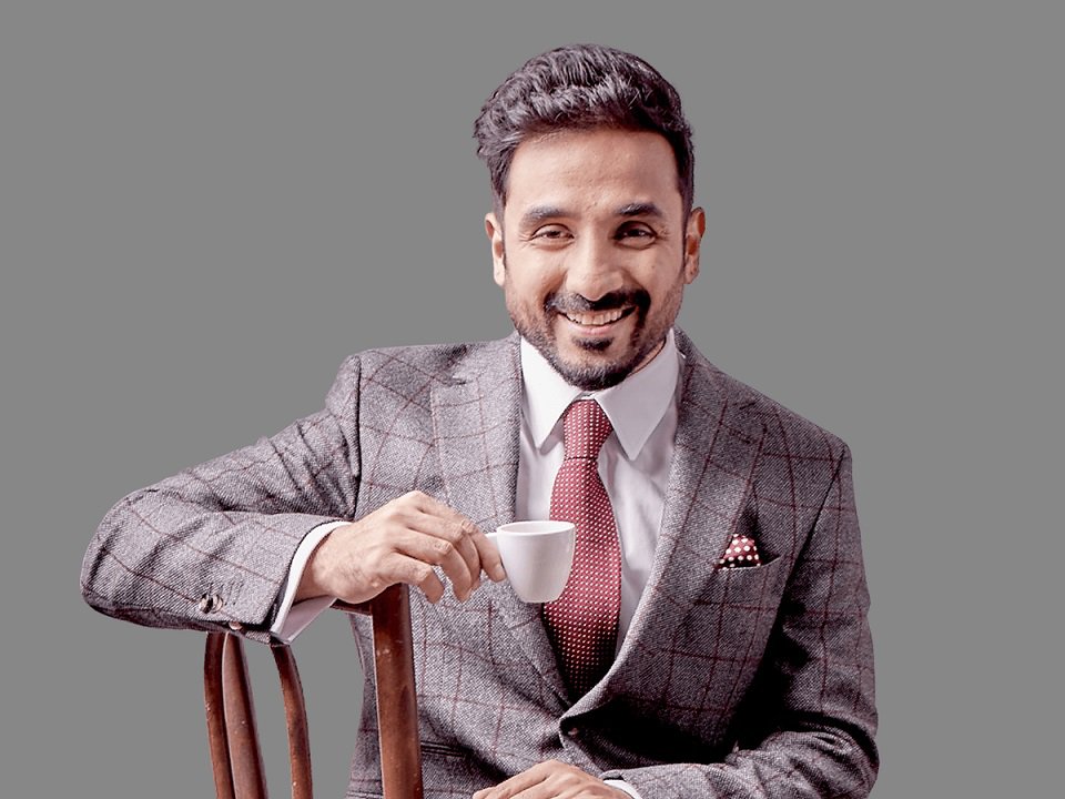 Vir Das and a cup of tea.