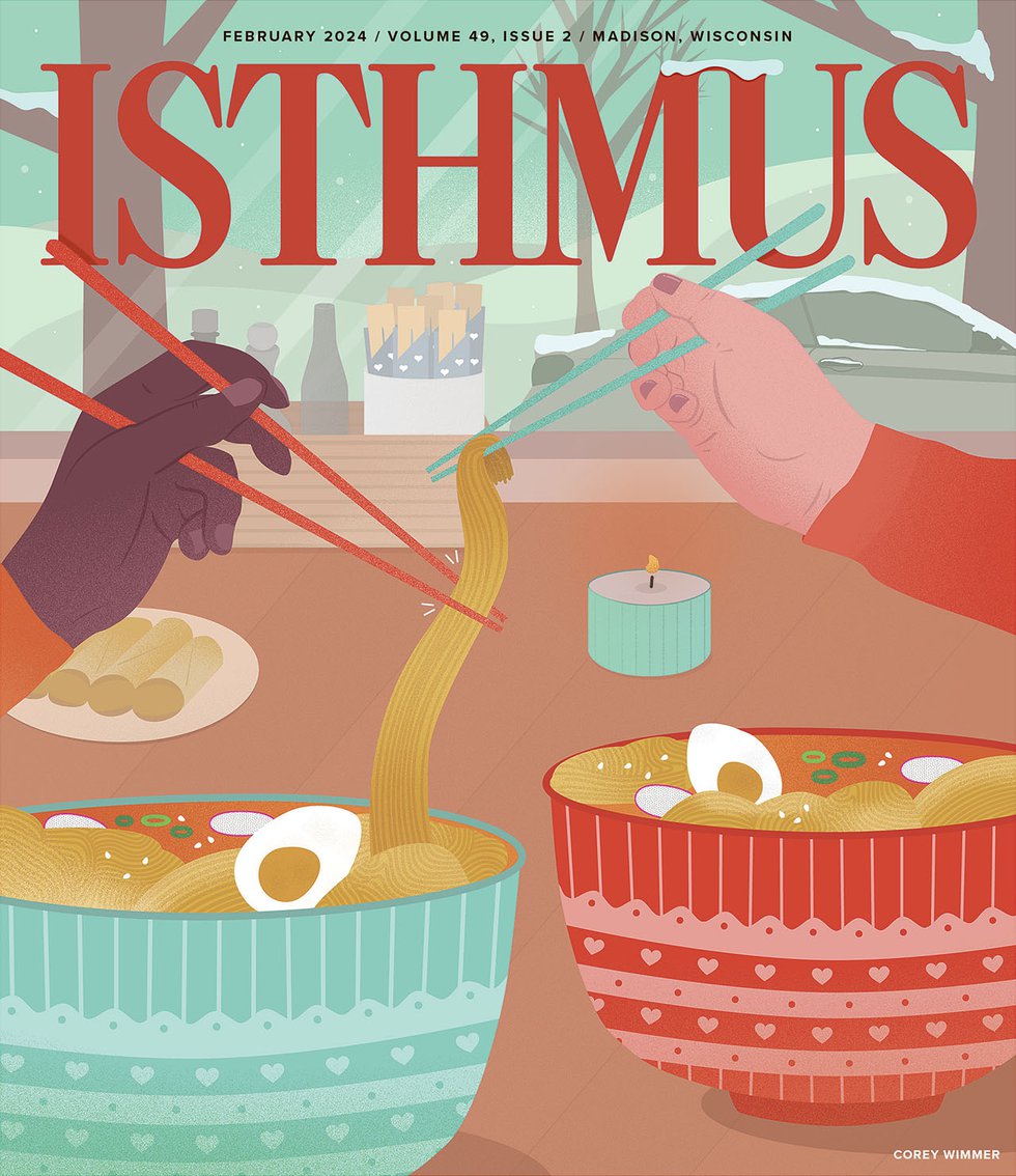 February 2024 Isthmus cover