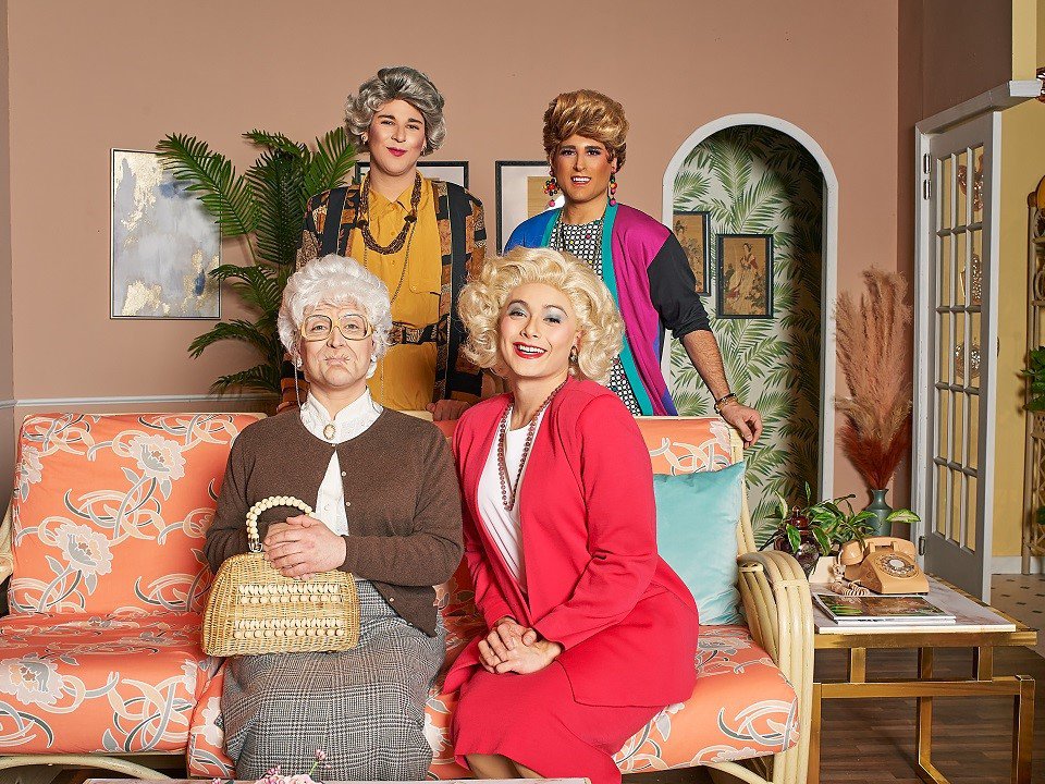 The cast of "The Golden Girls: The Laughs Continue."