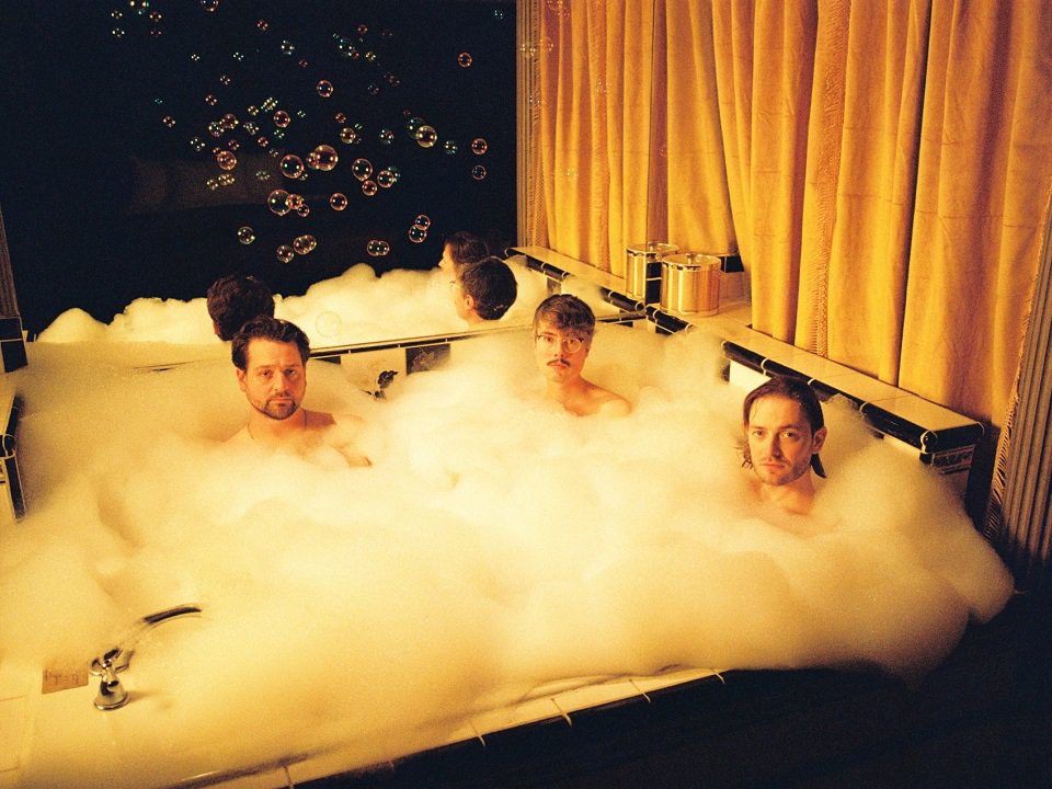 Joywave in a bathtub.