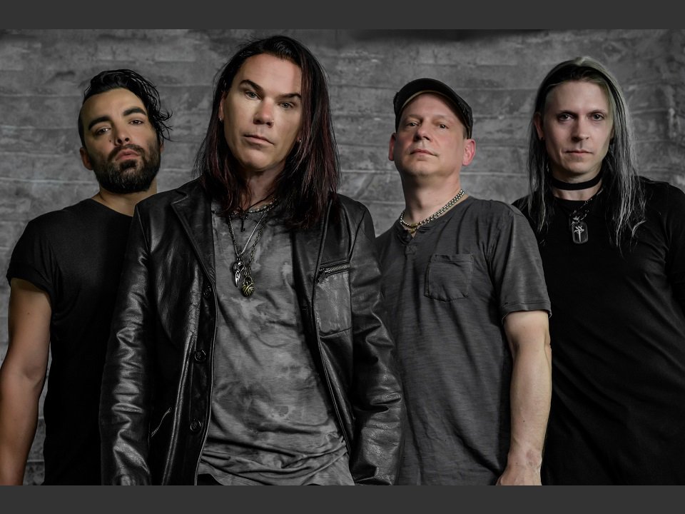 A close-up of the band Stabbing Westward.