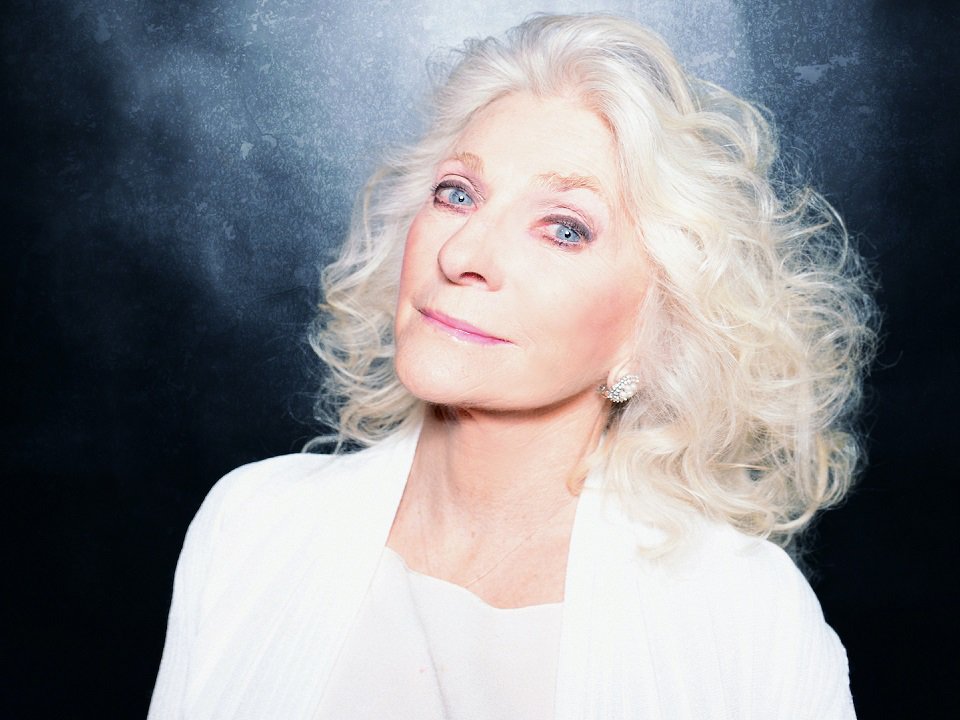 A close-up of Judy Collins.