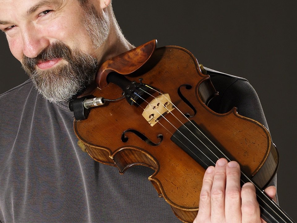 Randal Harrison Hoecherl and violin.