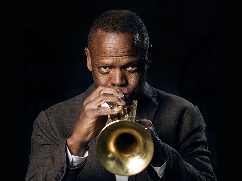 Leroy Jones and trumpet.