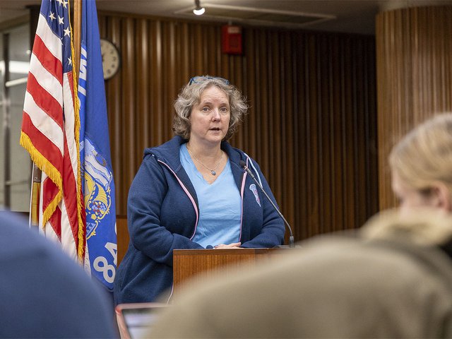 Mayor Rhodes-Conway Nov. 5, 2024 press briefing, City County Building.