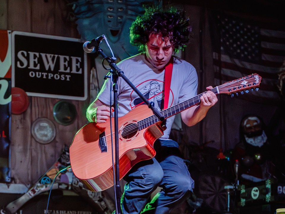 Bryan Bielanski and guitar.