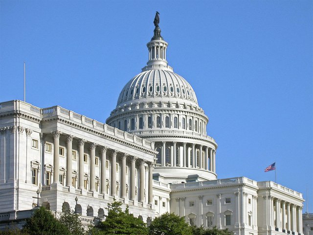 The United States Capitol building in Washington, D.C.