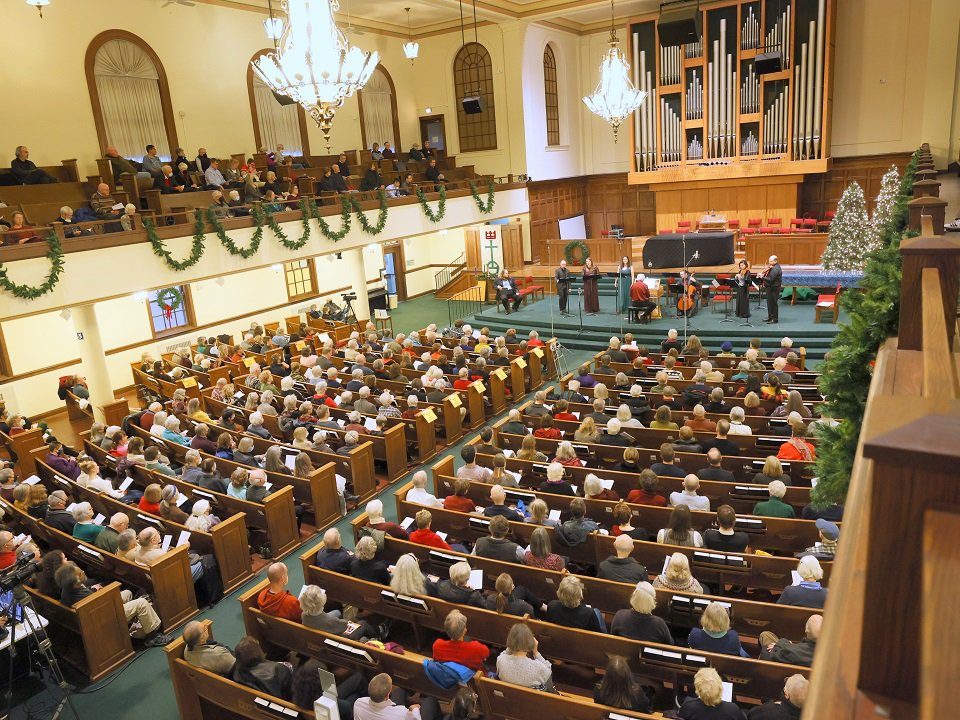 The 2022 Madison Bach Musicians Baroque Holiday Concert.