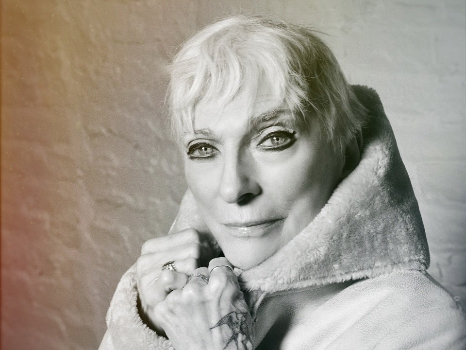 A close-up of Judy Collins.