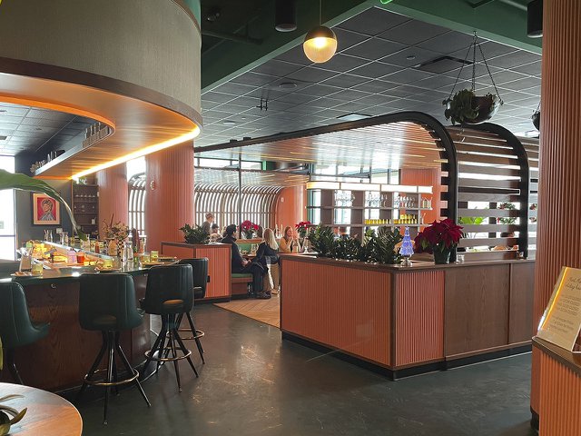 The interior of Mint Mark's new location.